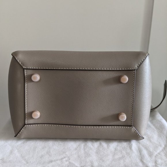 Leather Belt Bag Taupe - Picture 4 of 5